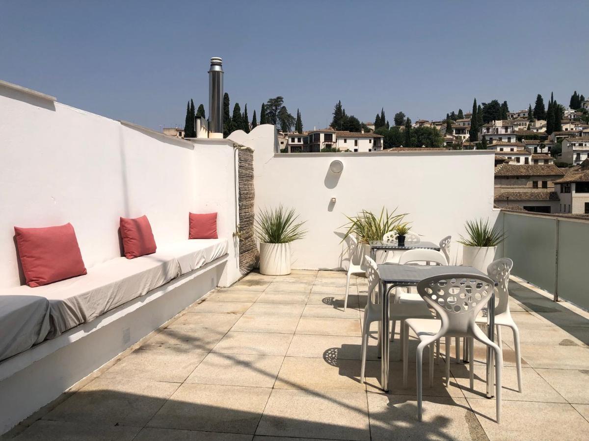 Amazing Loft! Rooftop Terrace! Alhambra Views! Apartment Granada Bagian luar foto